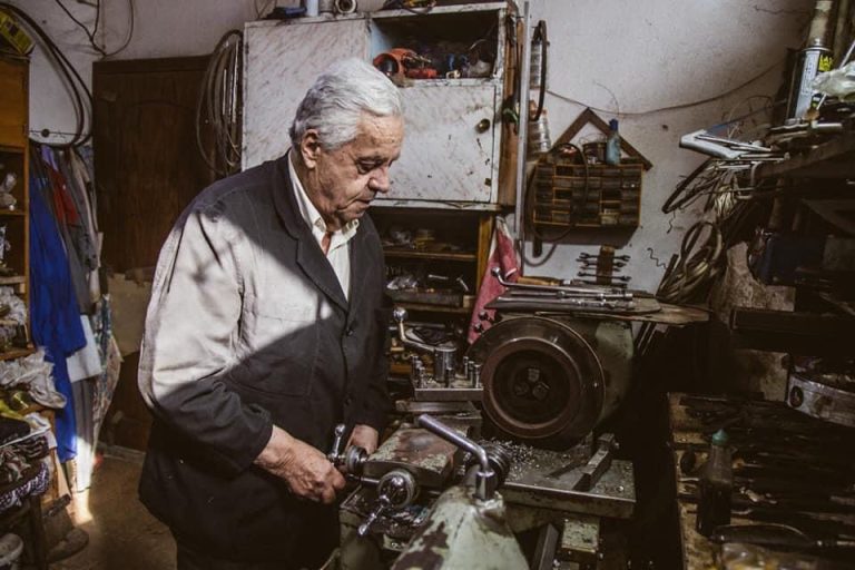 Personazhe/ Shyqyri Andranji, ruajtësi i zanatit të tornitorit në Korçë