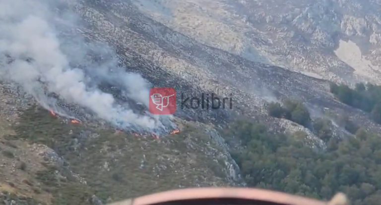 Alarm| Të gjithë për të fikur zjarrin në Malin e Thatë, ja si paraqitet situata