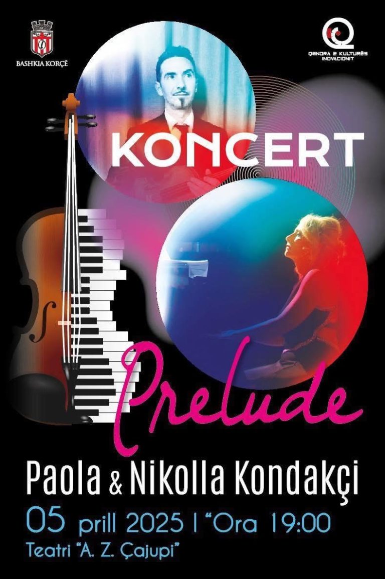 “PRELUDE: Një Udhëtim Muzikor me Paola dhe Nikolla Kondakçi”