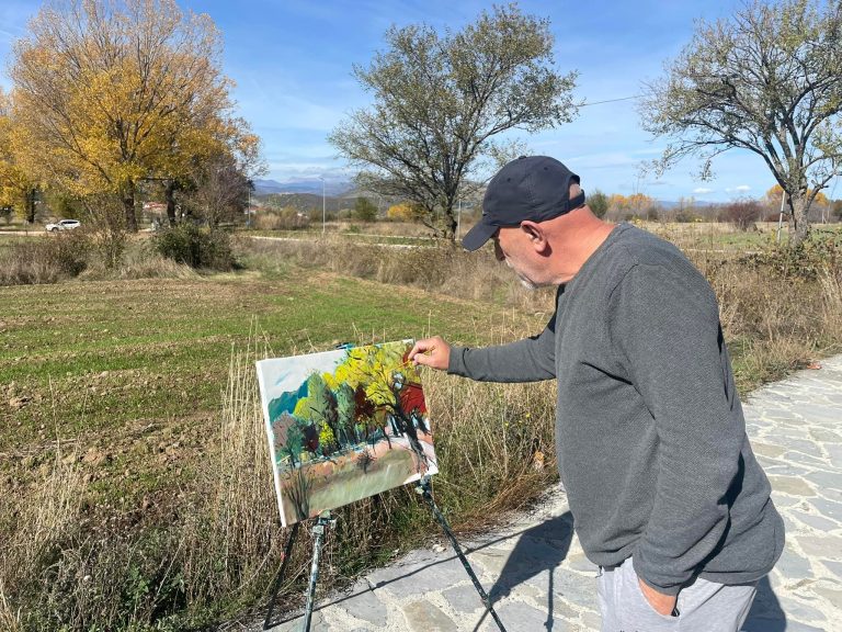 Kolonja, muzë e vjeshtës: mbi 45 artistë marrin pjesë në koloninë tradicionale të piktorëve