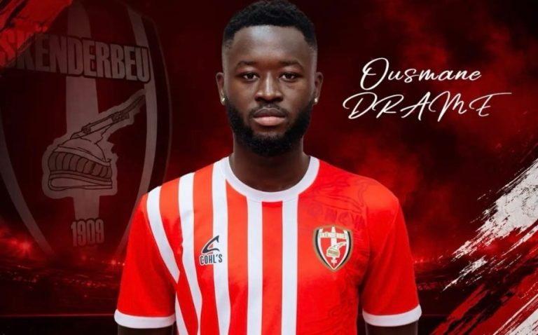Skënderbeu përforcon mesfushën: Ousmane Drame nënshkruan me bardhekuqtë