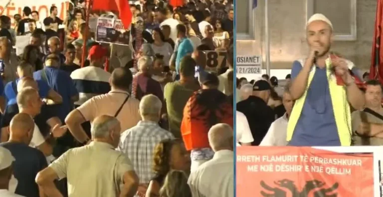 Aktivisti Kola thirrje SPAK-ut nga protesta para Kryeministrisë