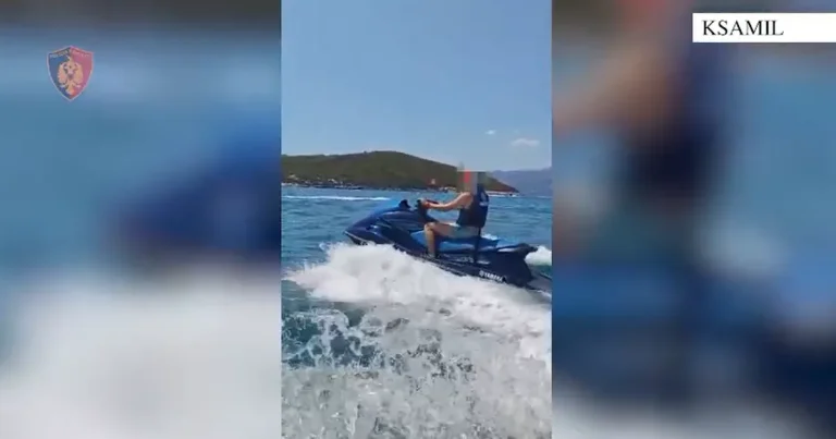 Bllokohet Jet Ski në Ksamil/ Gjobë 500 mijë lekë drejtuesit