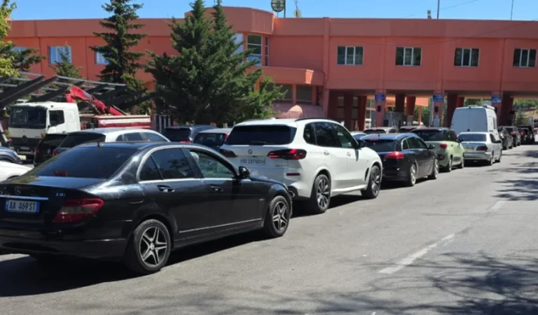 Fluks në Kapshticë dhe Qafë Thanë nga turistët dhe emigrantët Fluks në Kapshticë dhe Qafë Thanë nga turistët dhe emigrantët