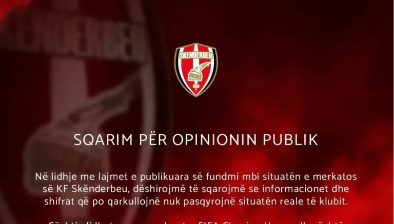 Klubi korçar përgënjeshtron zërat për merkaton: Jemi në proces verifikimi me FIFA-n